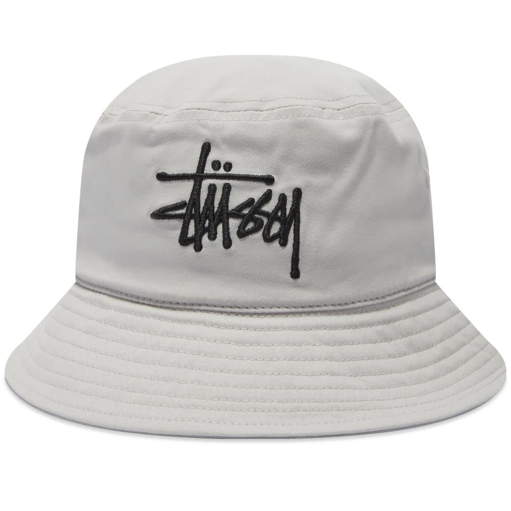 Stussy Brushed Big Basic Bucket Hat 1 Stussy Brushed Big Basic Bucket Hat