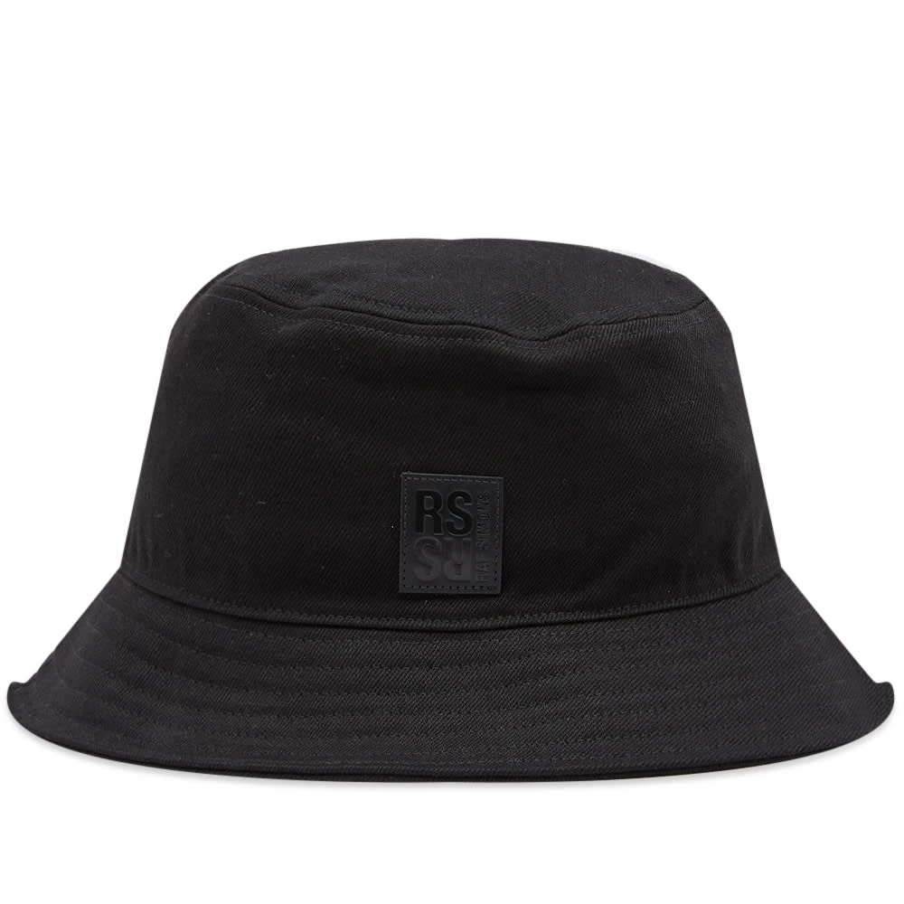 Raf Simons Leather Patch Bucket Hat 1 Raf Simons Leather Patch Bucket Hat