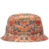Fucking Awesome Floral Cord Bucket Hat