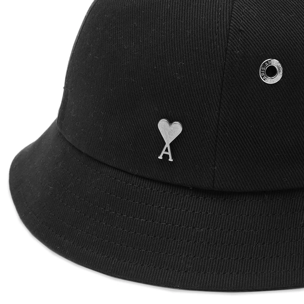 AMI Small A Heart Bucket Hat 2 AMI Small A Heart Bucket Hat - Image 2