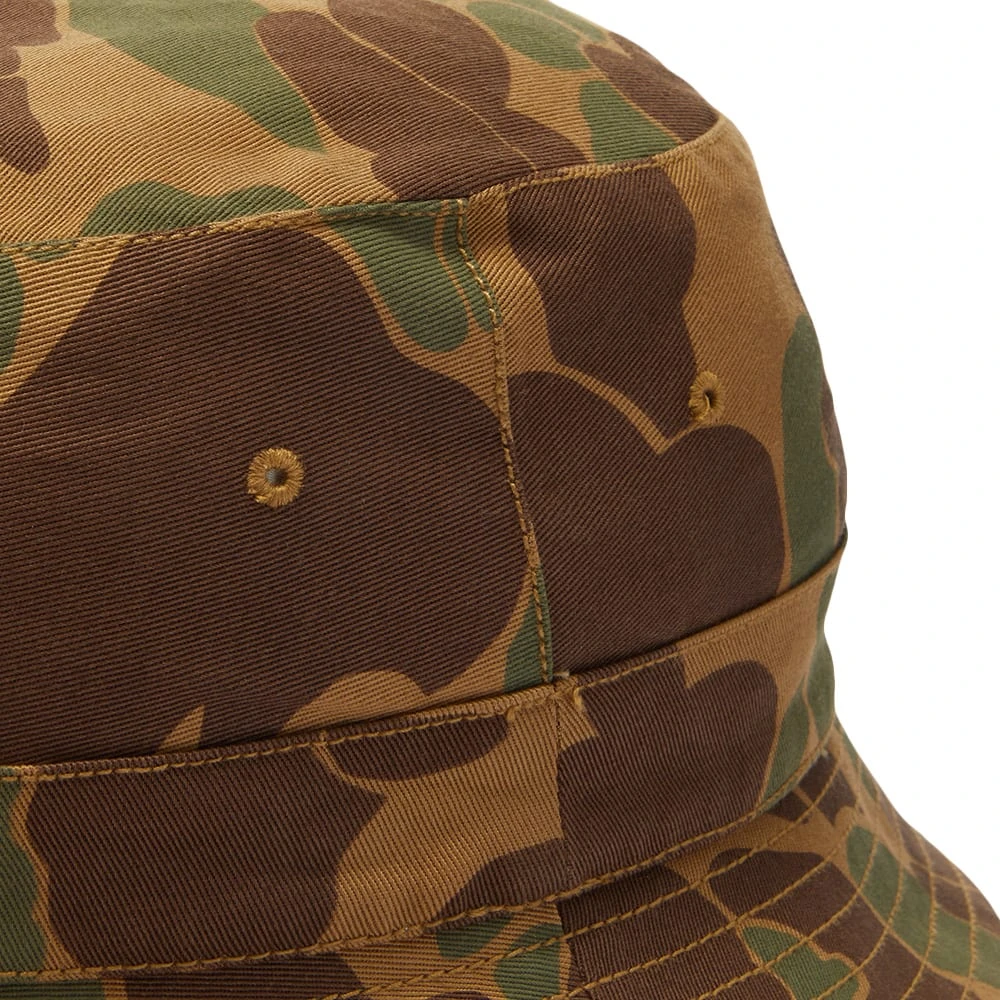 Universal Works Camo Bucket Hat 2 Universal Works Camo Bucket Hat - Image 2