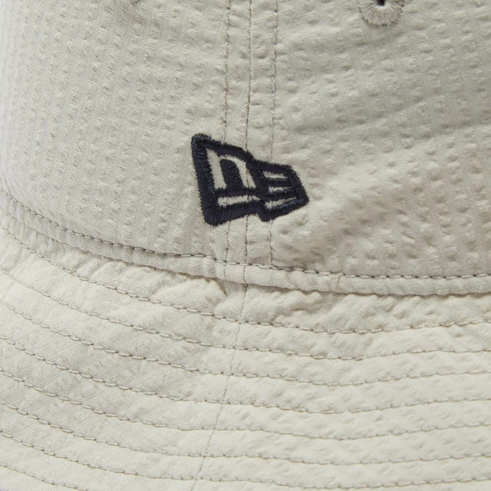 New Era Seersucker Bucket Hat 2 New Era Seersucker Bucket Hat - Image 2