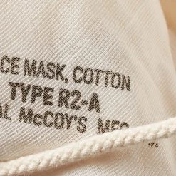 The Real McCoys The Real McCoy's Type R2-A Face Mask -KAMO Store 12 02 2021 MB MA20200 012 3 1