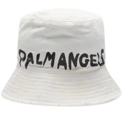 Palm Angels Logo Bucket Hat