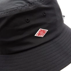 Danton Drawcord Bucket Hat 6 Danton Drawcord Bucket Hat -KAMO Store 17 02 2023 JC DT H0047 PES BLK 3 1