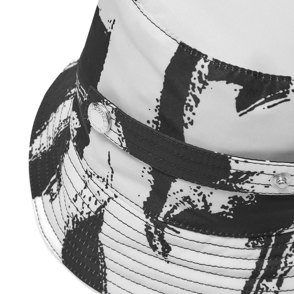 Alexander McQueen All Over Grafitti Logo Bucket Hat 2 Alexander McQueen All Over Grafitti Logo Bucket Hat - Image 2