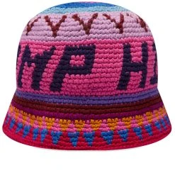 Camp High Counselor Crochet Bucket Hat