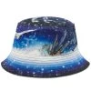 Casablanca Printed Denim Bucket Hat