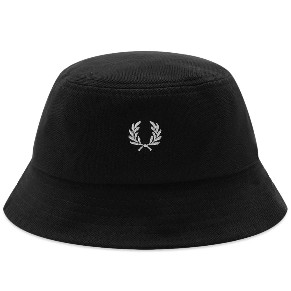 Fred Perry Pique Bucket Hat 1 Fred Perry Pique Bucket Hat