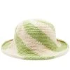Checks Downtown Spiral Crochet Bucket Hat